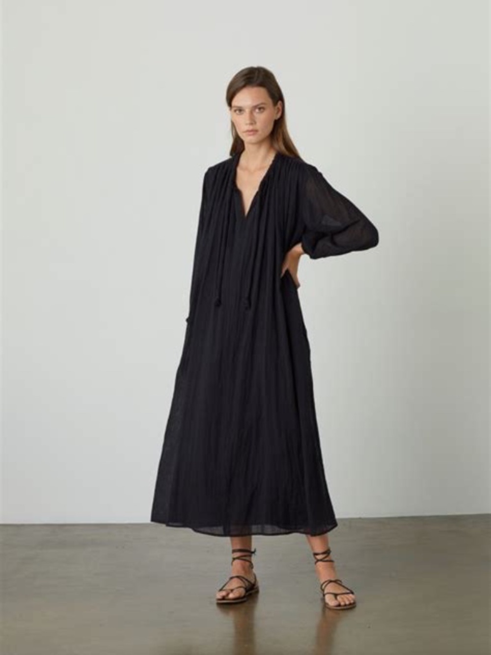 Velvet by Graham and Spencer Frankie Dress Cotton Gauze